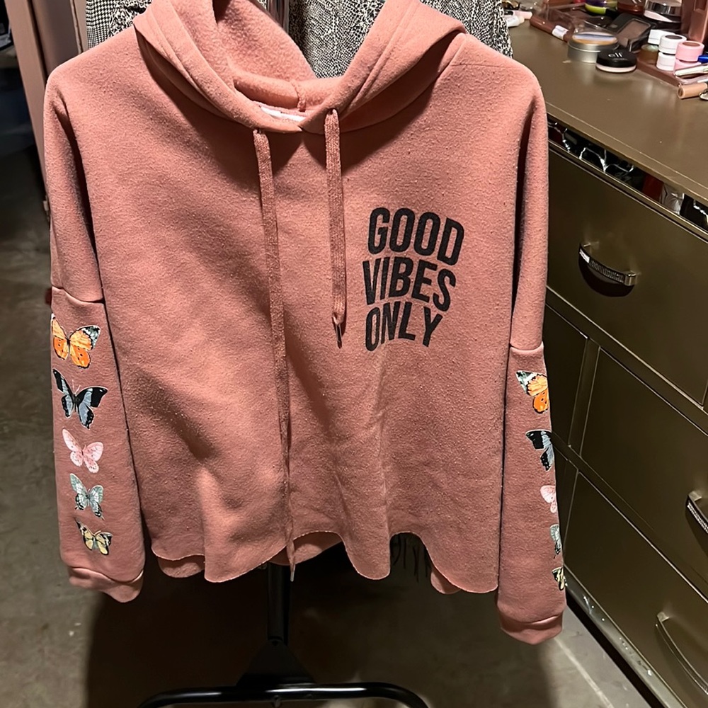 Cropped hoodie